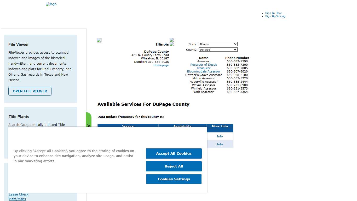 Search DuPage County Public Property Records Online | CourthouseDirect.com