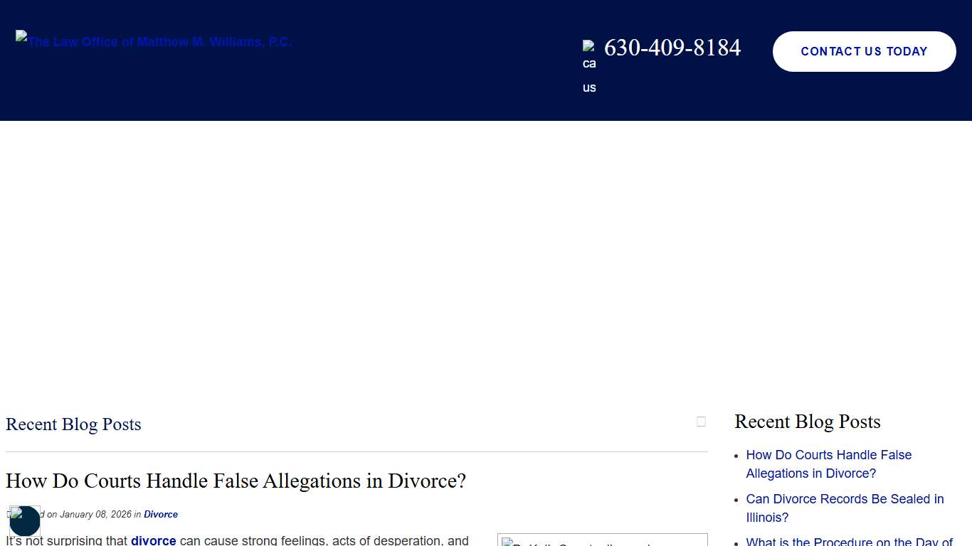 Blog | The Law Office of Matthew M. Williams, P.C.